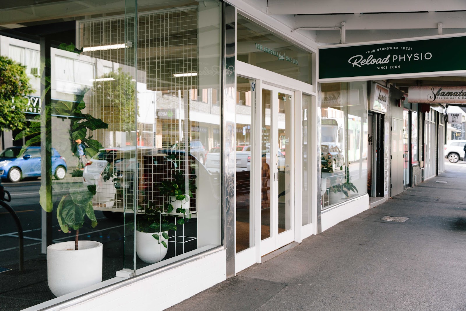 Reload Physio Brunswick premises